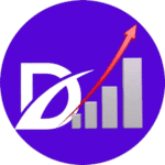 Digital growth side logo without background